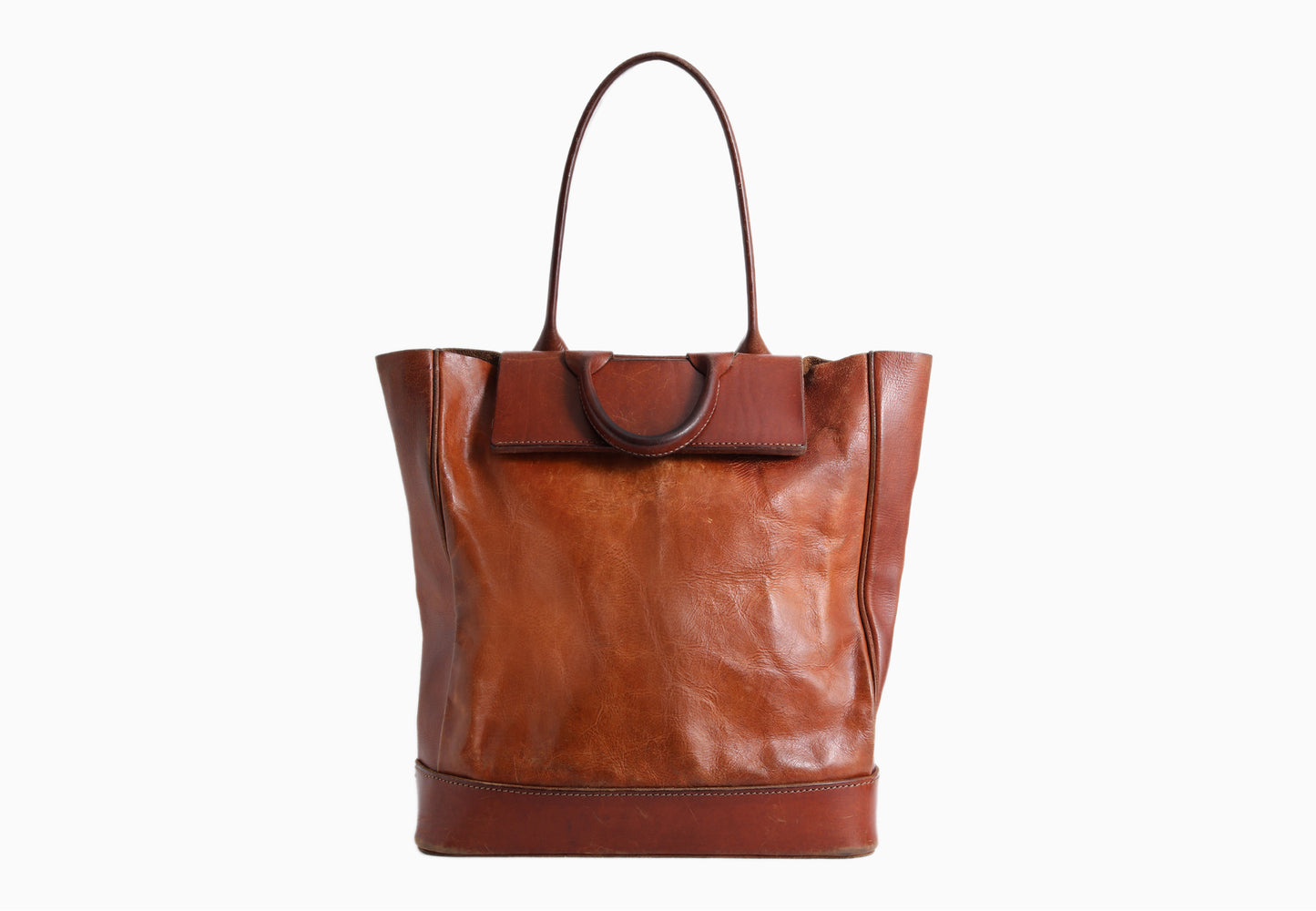 AAB0_27 - bag - cognac / natural