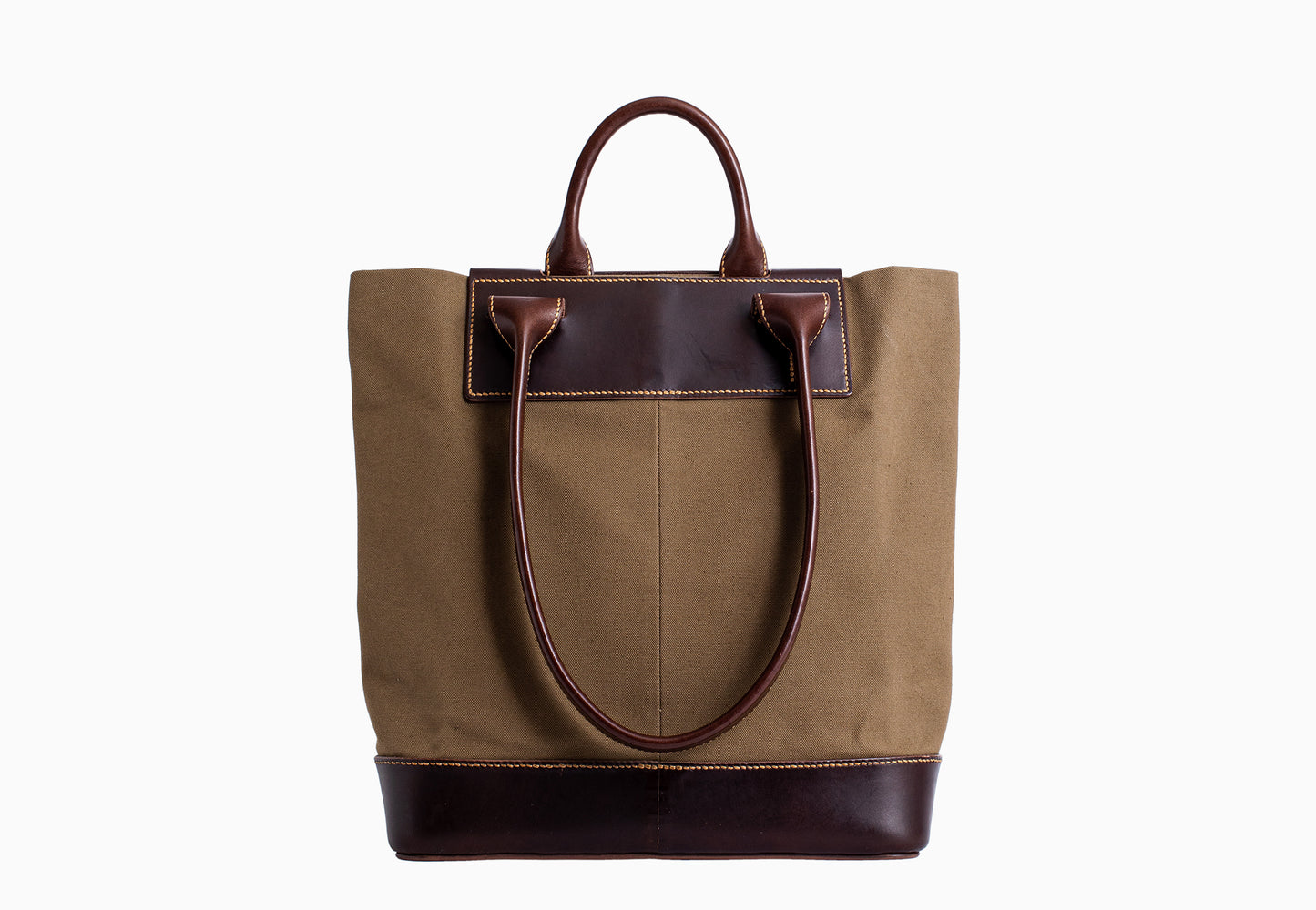 AAB1_25 - bag - dark brown / khaki green