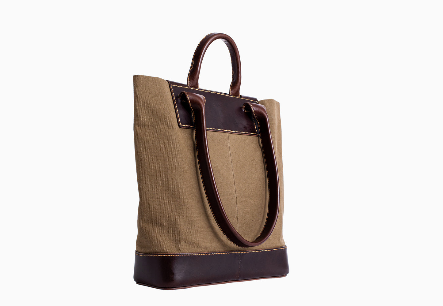AAB1_25 - bag - dark brown / khaki green