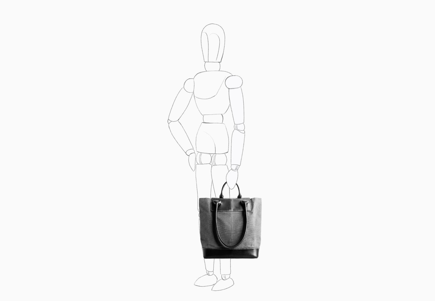 AAB1_25 - bag - dark brown / khaki green