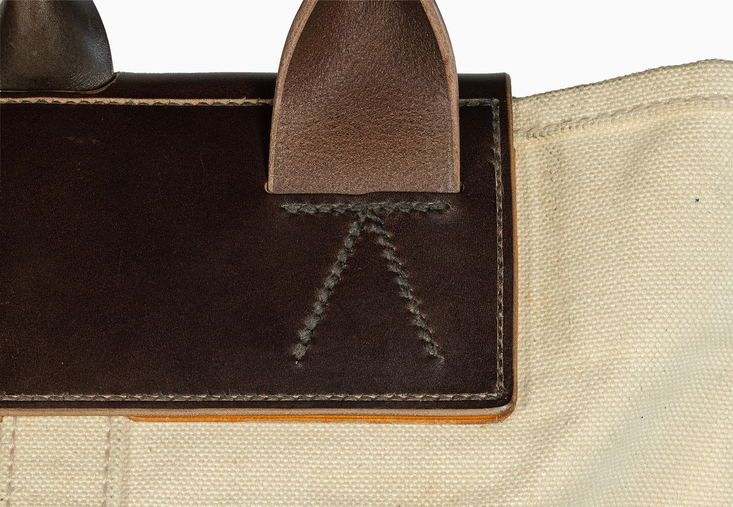 AABR2_36 - bag - dark brown / off white
