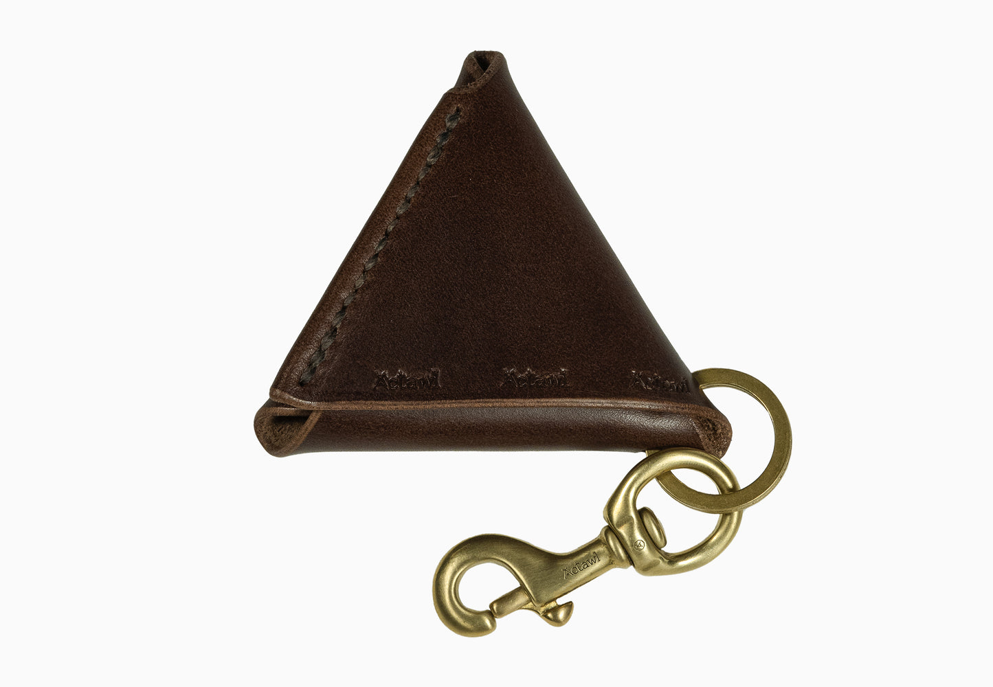 inteso - coin pouch - dark brown