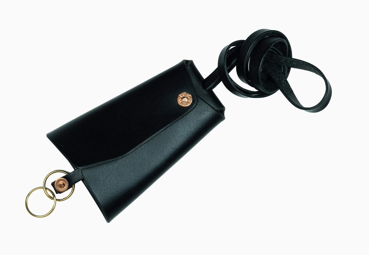inteso - bell key holder - black