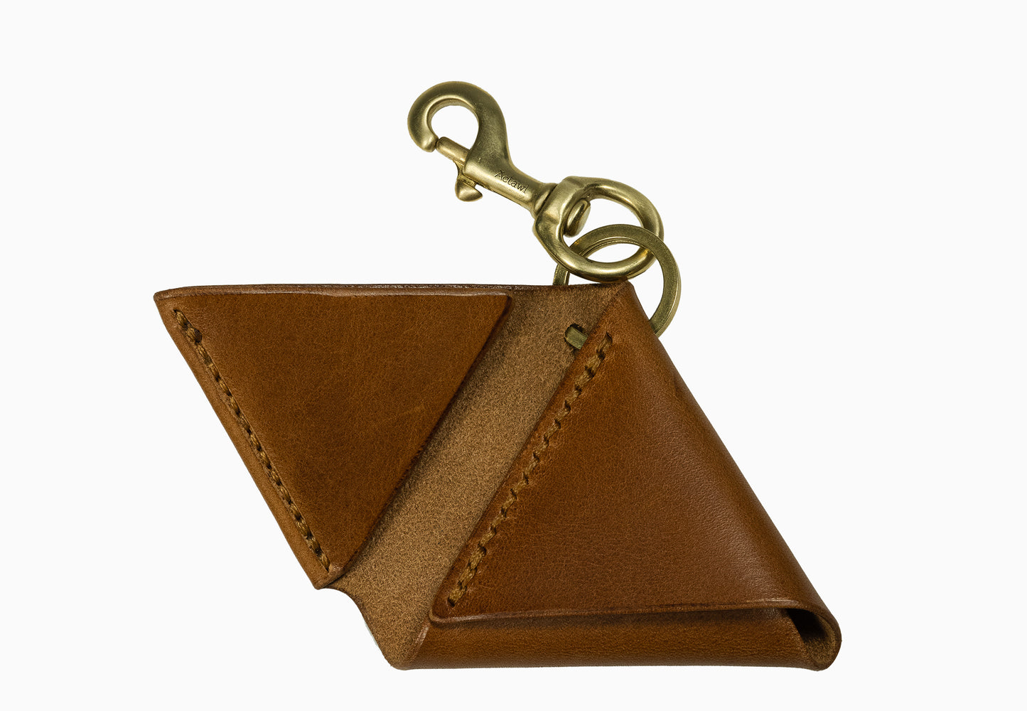 inteso - coin pouch - medium brown