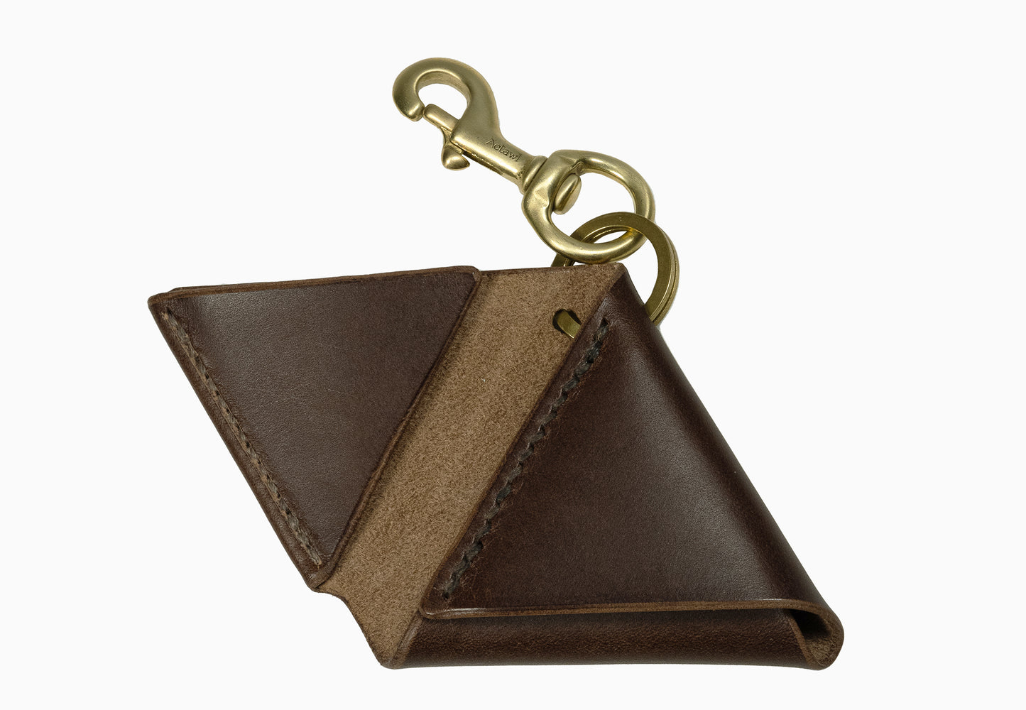 inteso - coin pouch - dark brown