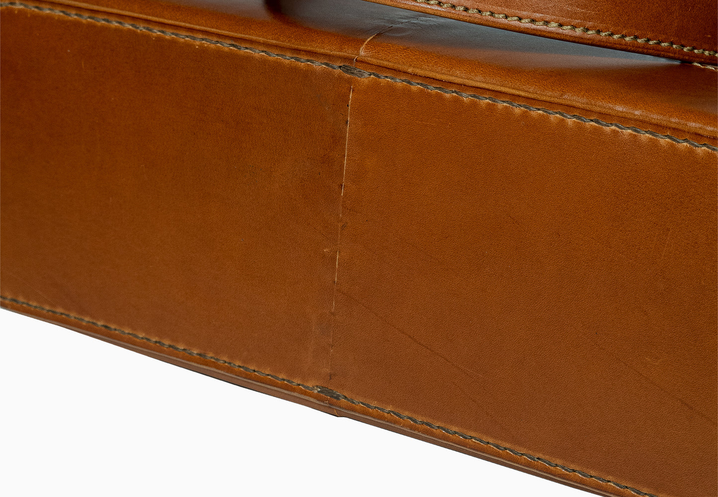 [ prototype ] AAB01_25 - bag - cognac / natural (aged)