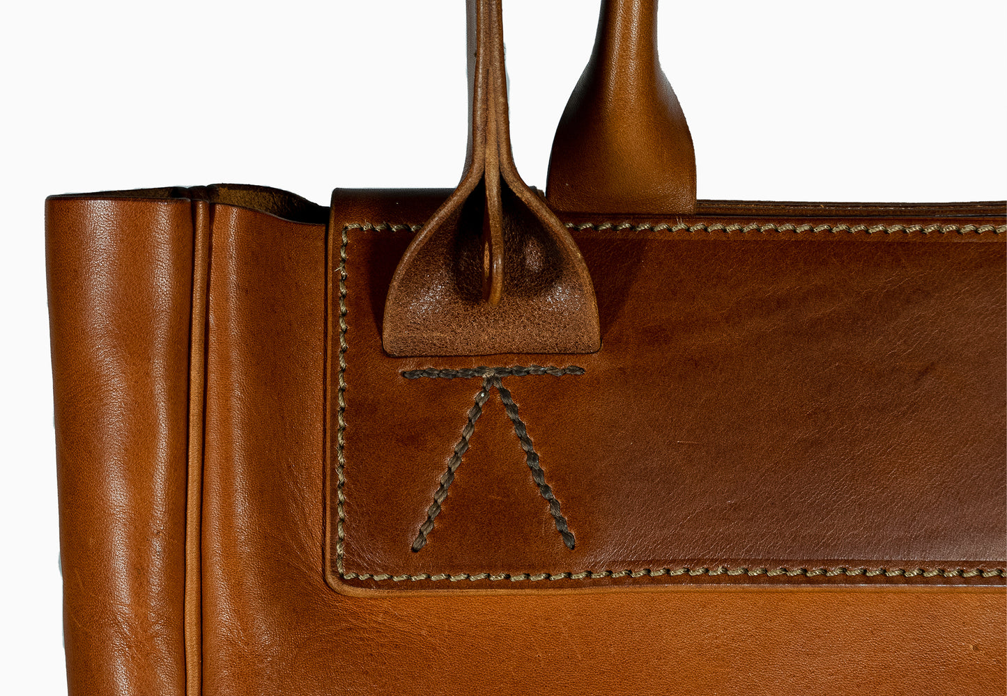 [ prototype ] AAB01_25 - bag - cognac / natural (aged)