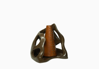 incompleto [tre] - incense burner - Anna Carolina Nicoletti - serie [zero]