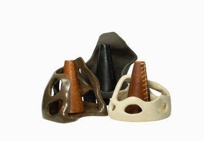 incompleto [tre] - incense burner - Anna Carolina Nicoletti - serie [zero]